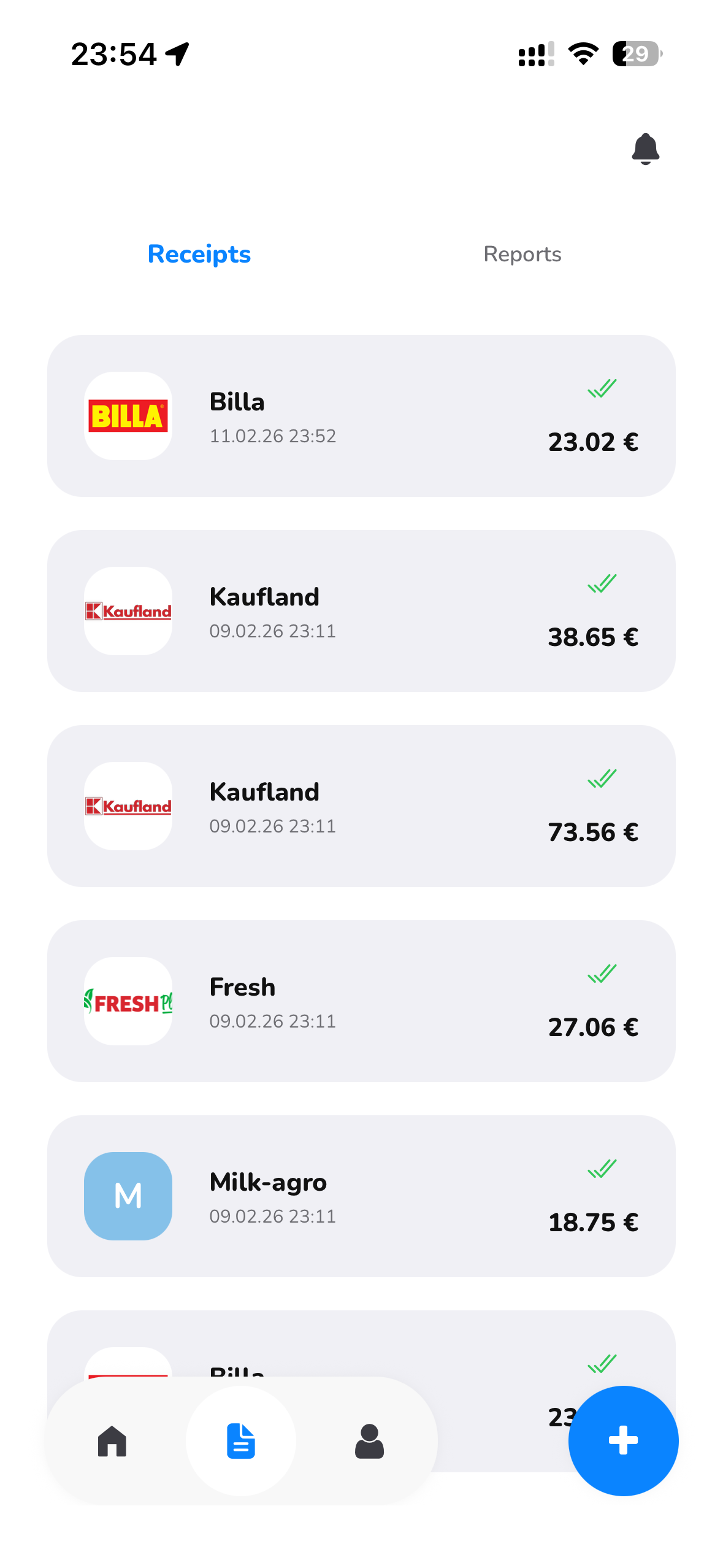 All Your Receipts, One Place